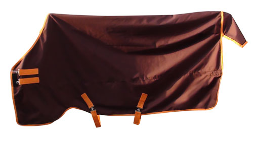 WATHERPROOF-BREATHABLE-Brown-Orange-Ripstop-Rug